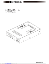 Icy Dock MB882HX-1SB Quick Installation Manual