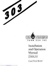 HS Tarm Tarm 303 Installation And Operation Manual