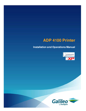 Galileo ADP 4100 Installation And Operator's Manual