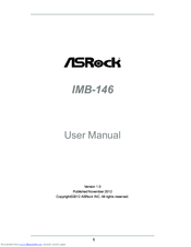 ASROCK IMB-146 User Manual