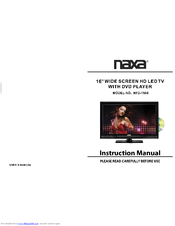 Naxa NTD-1554 Instruction Manual
