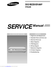 Samsung HT-DL200 Service Manual