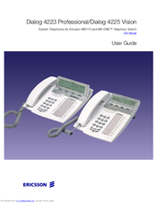 Ericsson Dialog 4225 Vision User Manual