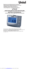 Uniel UTV-97 Instruction Manual
