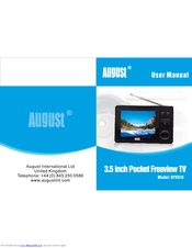 August DTV310 User Manual