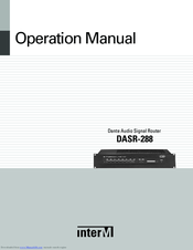 Inter-m DASR-288 Operation Manual