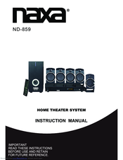 Naxa ND-859 Instruction Manual