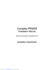 Cyclades PR3000 Installation Manual