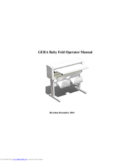 Gera Baby Fold Operator's Manual