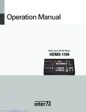 Inter-m HDMX-1104 Operation Manual