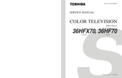 Toshiba 36HF70 Service Manual