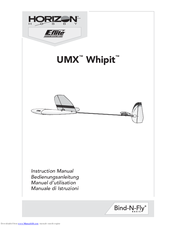 Horizon Hobby UMX Whipit Instruction Manual