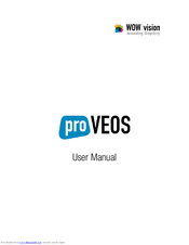 wowvision proVEOS User Manual