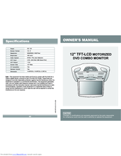Farenheit MDM-1200CM Owner's Manual