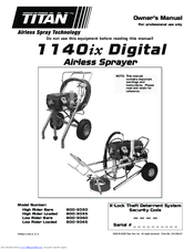 Titan 1140ix Digital 800-3035 Owner's Manual