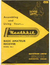 Heathkit RA-1 Assembling And Using