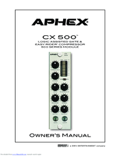Aphex CX 500 Owner's Manual