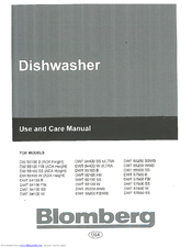 Blomberg DWT54100 FBI Use And Care Manual