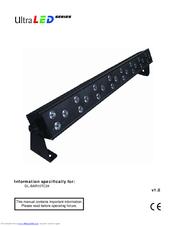 Techni-Lux UltraLED Series DL-BAR10TC24 User Manual