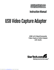 Startech.com SVID2USB22 Instruction Manual