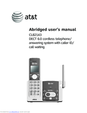 AT&T CL82143 Abridged User Manual