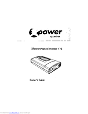 XPower 175 PLUS Owner's Manual