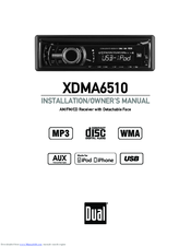 Dual XDMA6510 Installation & Owner's Manual