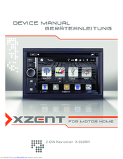 XZENT X-302MH Manual