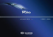 Kia 2011 RIO Owner's Manual