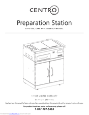 Centro 85-1142-4 Safe Use, Care And Assembly Manual