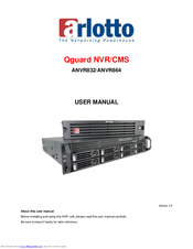 Arlotto ANVR832 User Manual