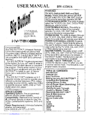 Big Button BW-1220-US User Manual