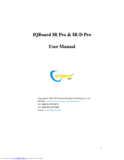 Returnstar IQBoard IR Pro User Manual