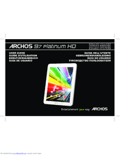 Archos 97 platinum HD User Manual