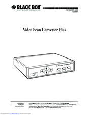 Black Box AC098A User Manual