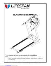 LifeSpan NOVA Owner's Manual