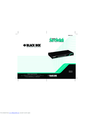 Black Box ServSwitch KV108A-R3 User Manual