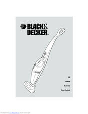 Black & Decker Dustbuster Plus FV1201 User Manual
