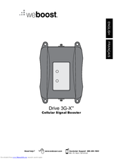 weBoost Drive 3G-X Install Manual