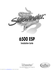 Sidewinder 6500 ESP Installation Manual