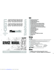 Baldwin GPS2600 Service Manual