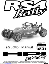 hpi rs4 rally parts