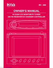 Boss Audio Systems BV500 Owner's Manual