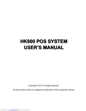 Hisense HK800 SERIES User Manual