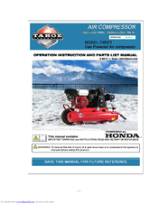 Tahoe TI6521 Operation Instruction And Parts List Manual