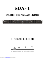 Art SDA-1 User Manual And Troubleshooting