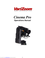 VARIZOOM Cinema Pro Operation Manual