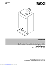 Baxi Megao System 15 - Megao System 18 - Megao System 24 - Megao System 28 - Megao System 32 User Manual
