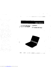 Citizen C07PDV12 User Manual