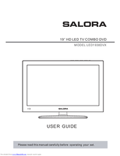 Salora LED1938DVX User Manual